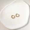 Twisted Huggie Earrings - Image 2