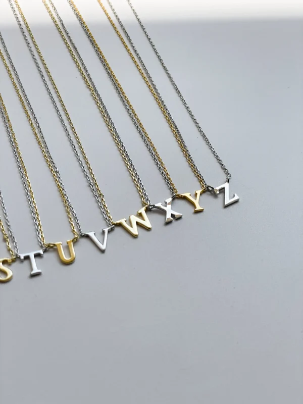 Initial Necklace - Image 4