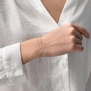 Beaded Layer Chain Bracelet